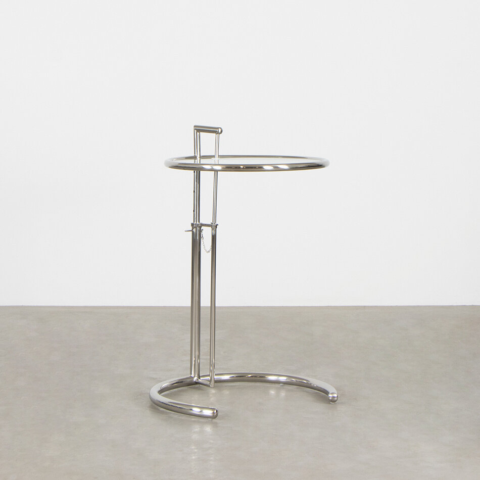 Set of 2 Eileen Grey style side tables