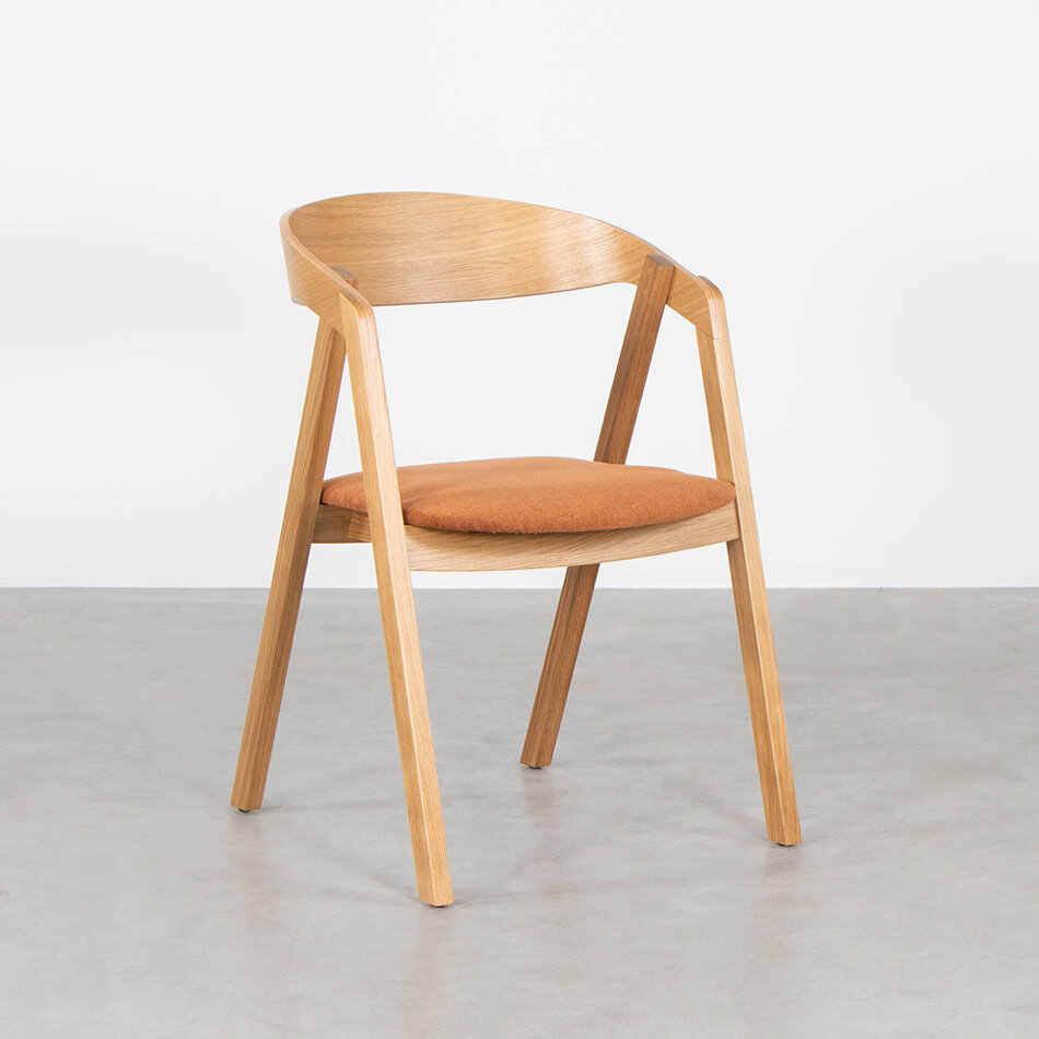 Edske Dining Room Chair Oak Upholstered / Comeback 51