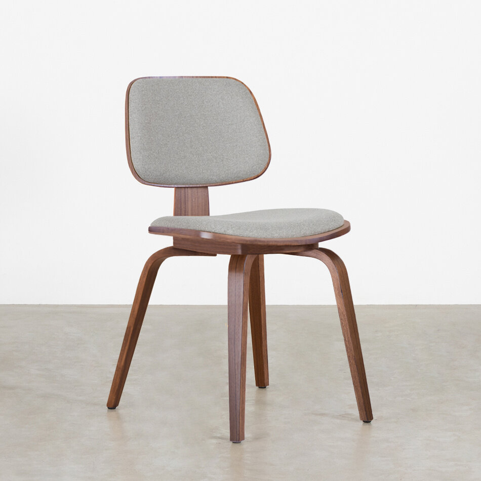 Junni Dining Chair Walnut / Soil Steel 149