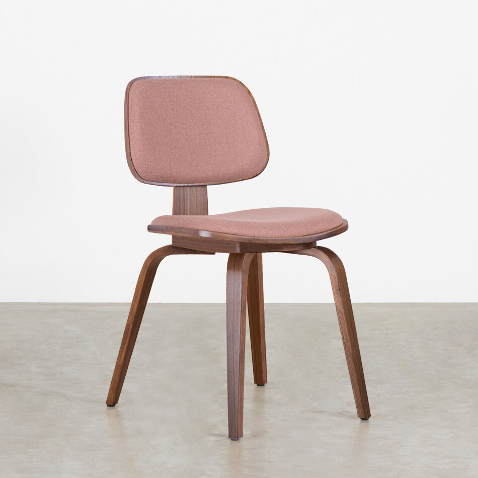 Junni Dining Chair Walnut / Soil Blush 92