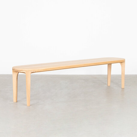Onni Dining table bench 200x40 Beech oiled - Magazijnsale