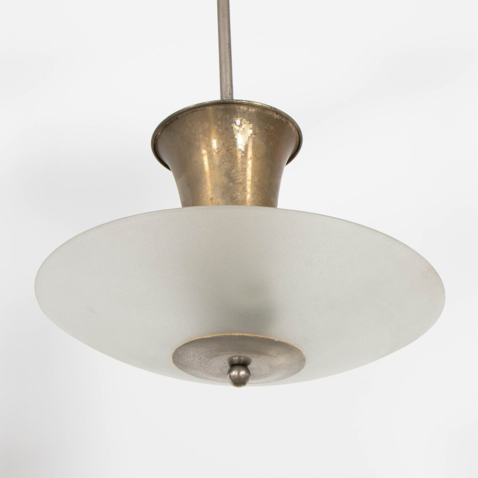 Oude hanglamp jaren '30