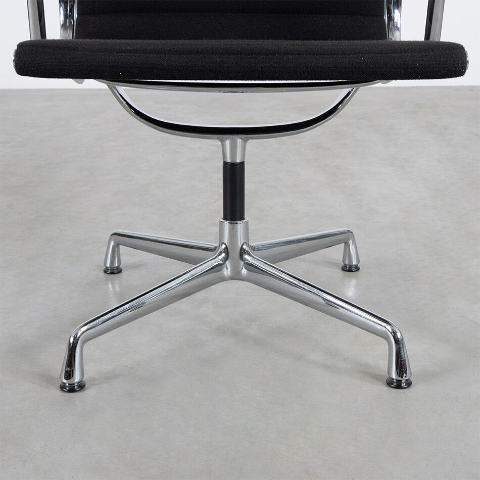 Eames EA108 chair black (discolored) hopsak Vitra