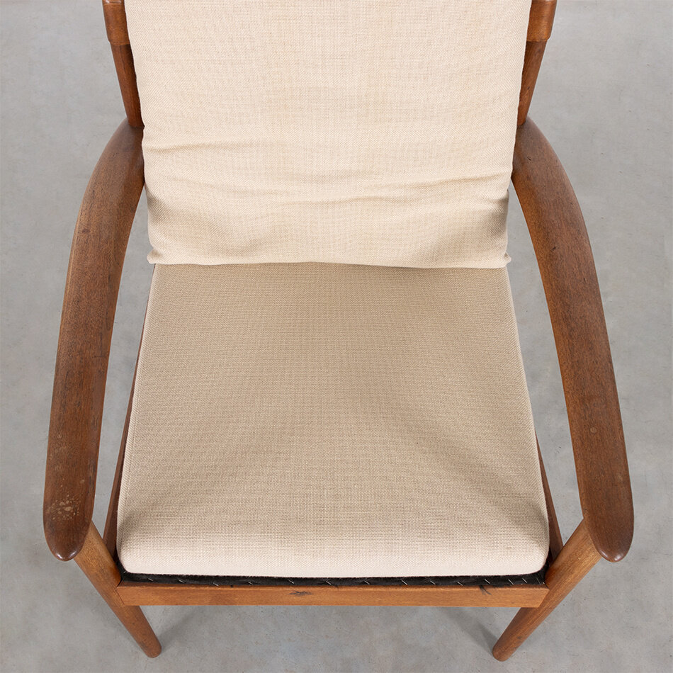 Grete Jalk PJ56 armchair Danish P. Jeppesen