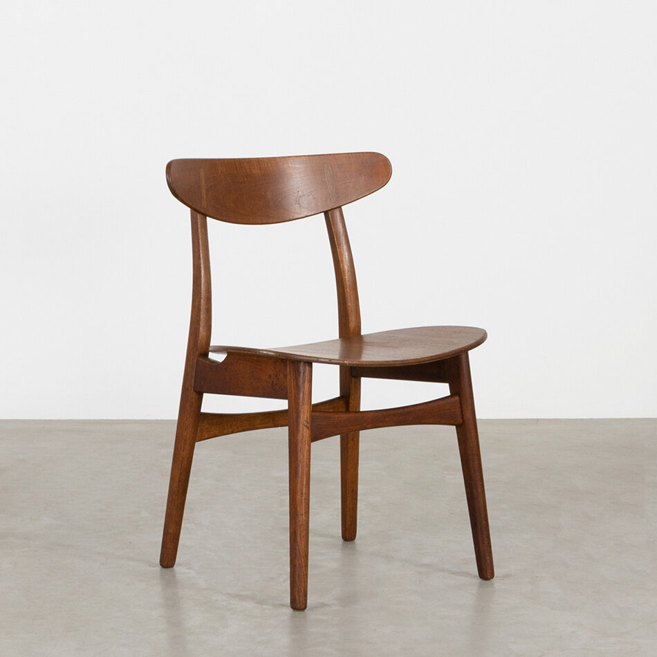 Set van 3 Hans Wegner CH30 stoelen