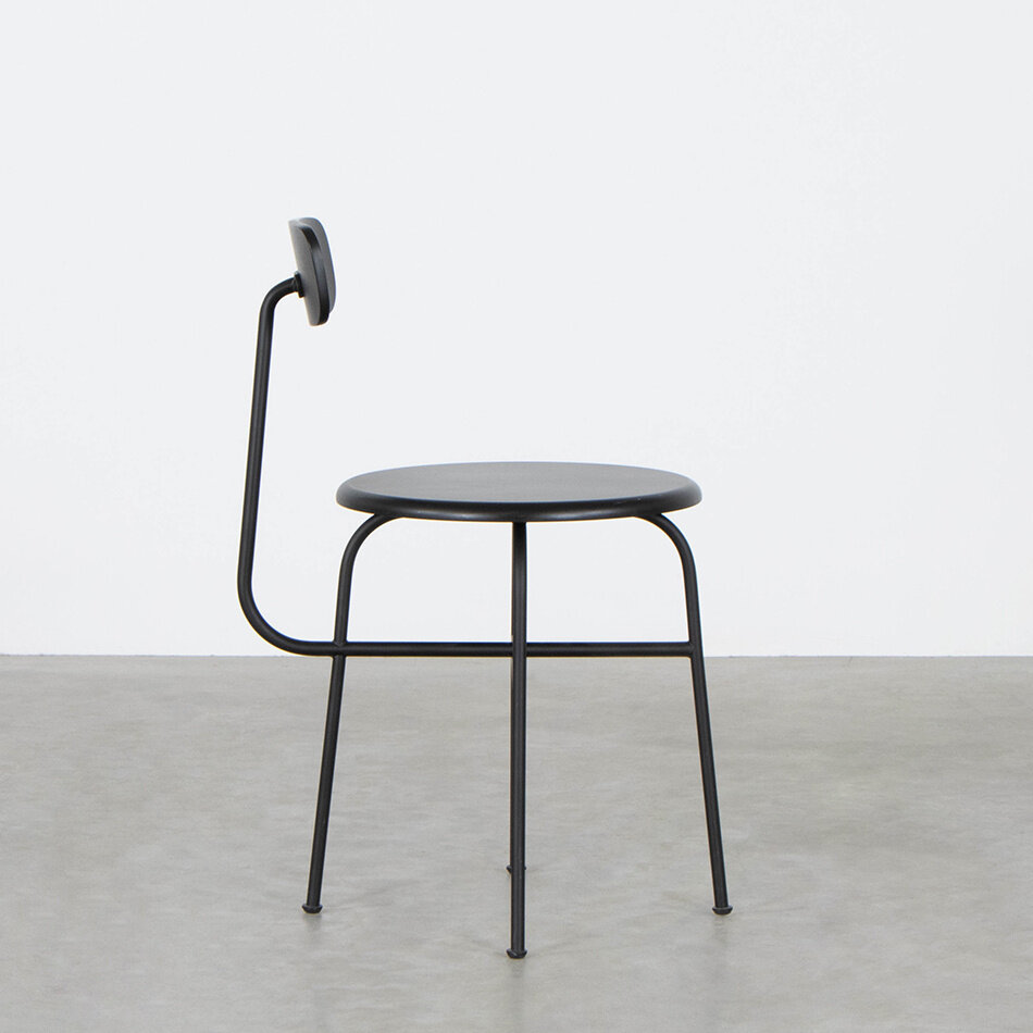 Menu Afteroom stool black