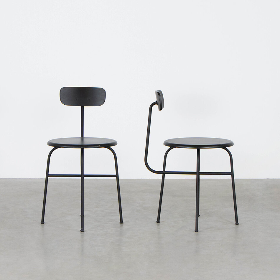 Menu Afteroom stool black