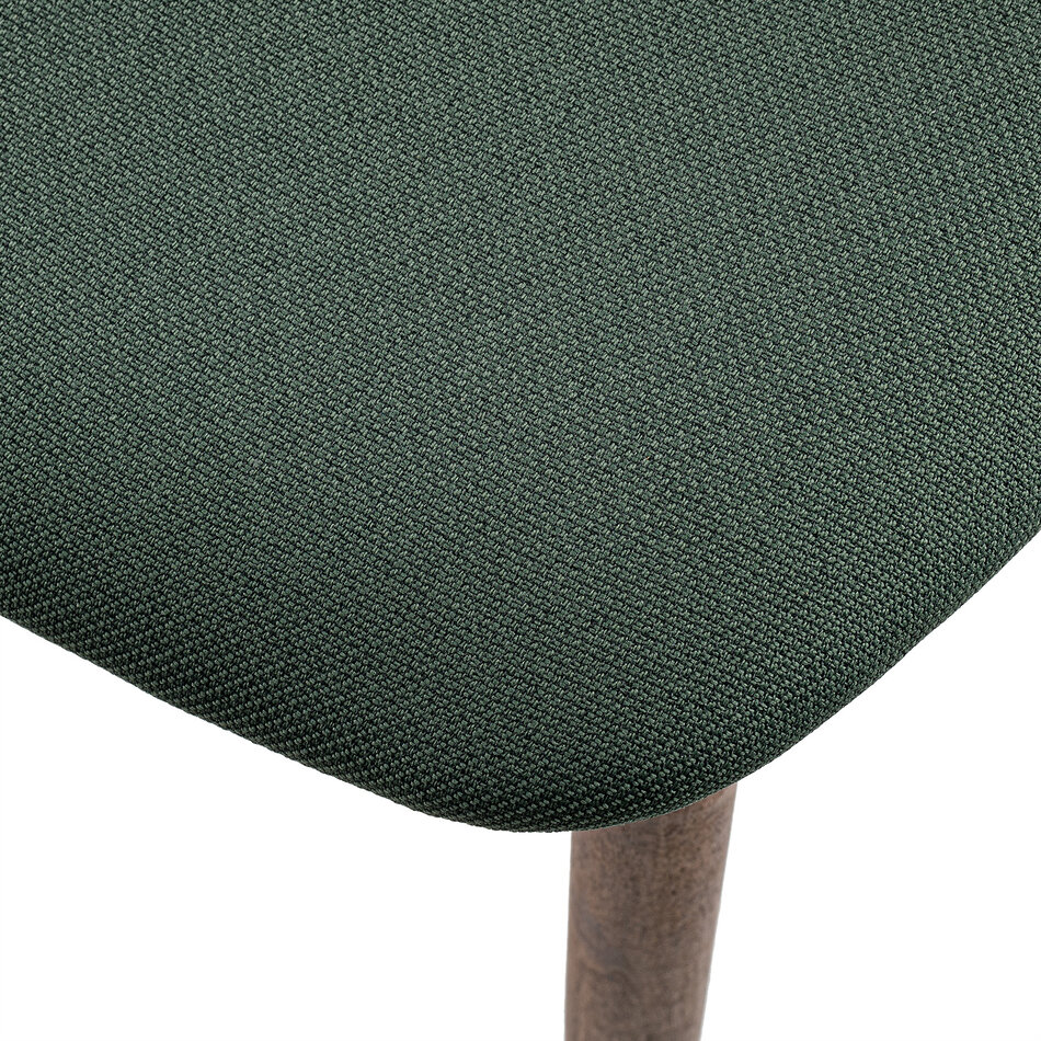 Koehoorn Chair Walnut Natural Oil / Cura Dark Green 68182