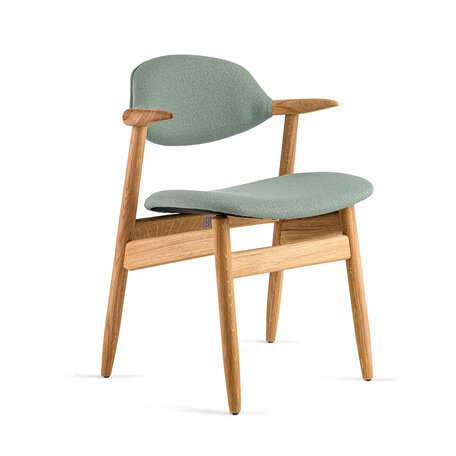 Koehoorn Chair Oak Natural Oil / Cura Green 68186