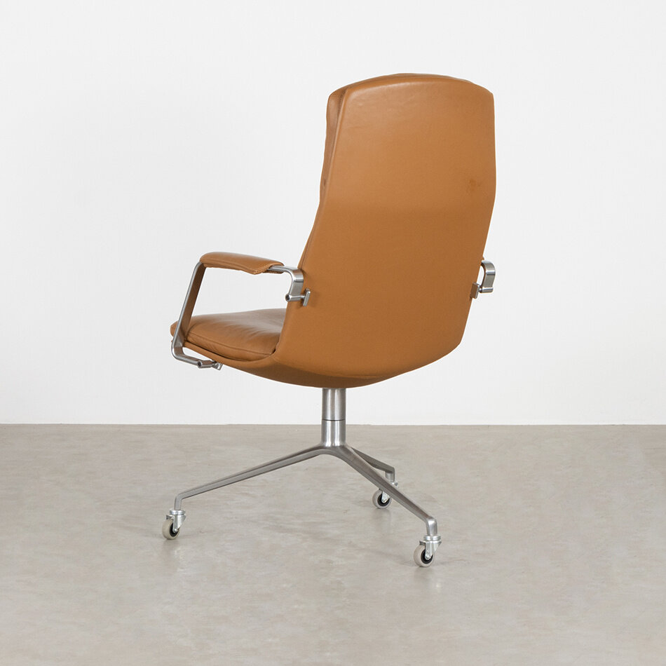 Preben Fabricius FK86 cognac leer Walter Knoll