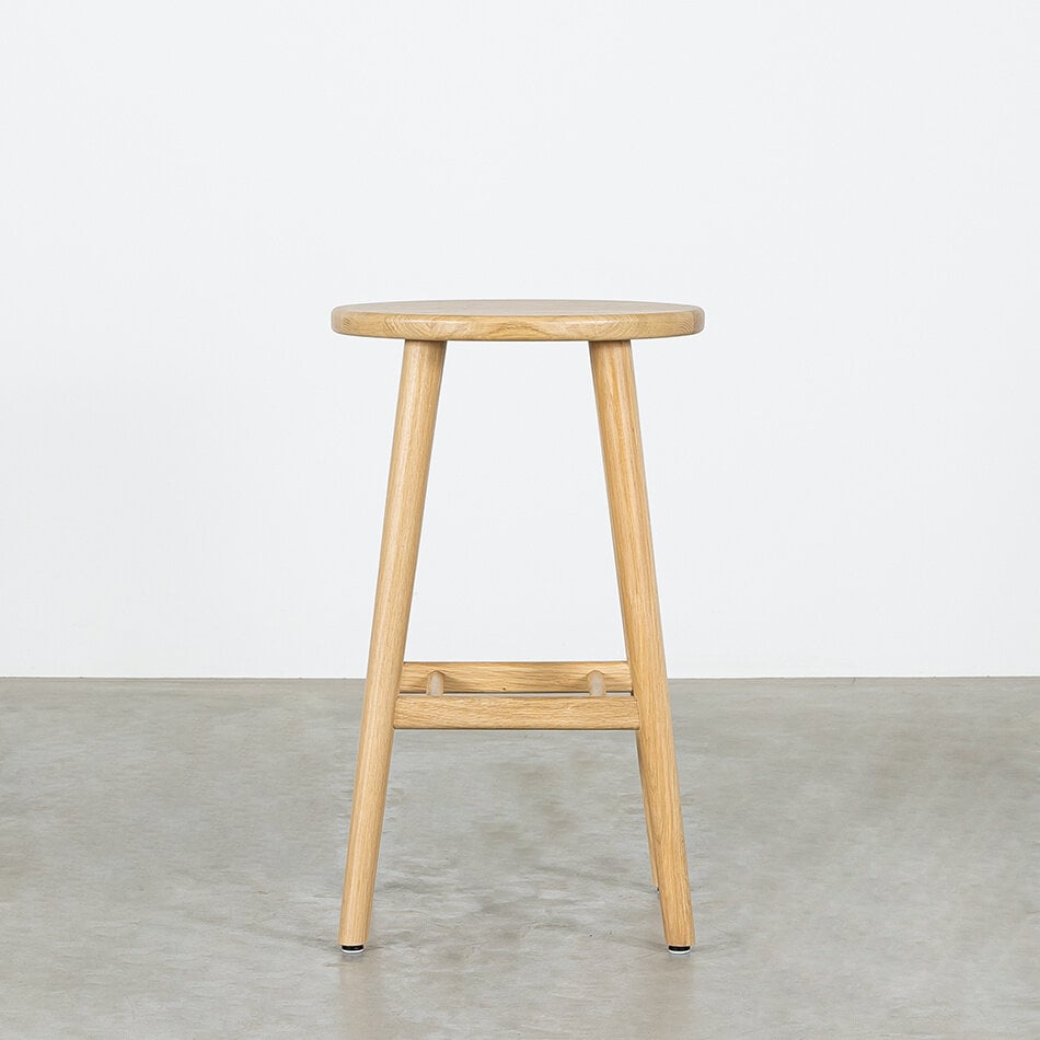 Fjerre Bar Stool Oak Matt Lacquered (75 cm)