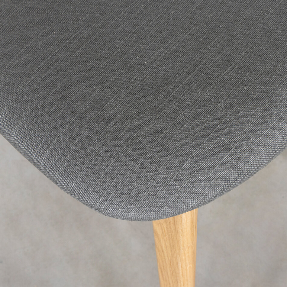 Sinni Oak Upholstered / Piquet Grey 65