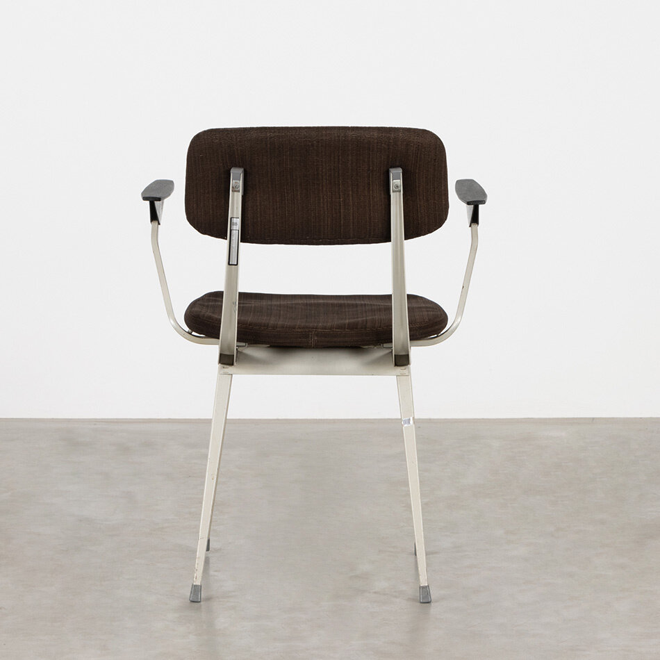 Wim Rietveld Result chair with arm brown Ahrend