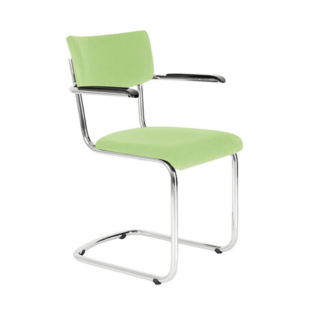 Elsene With Armrests / Manchester Rib 41 Light Green