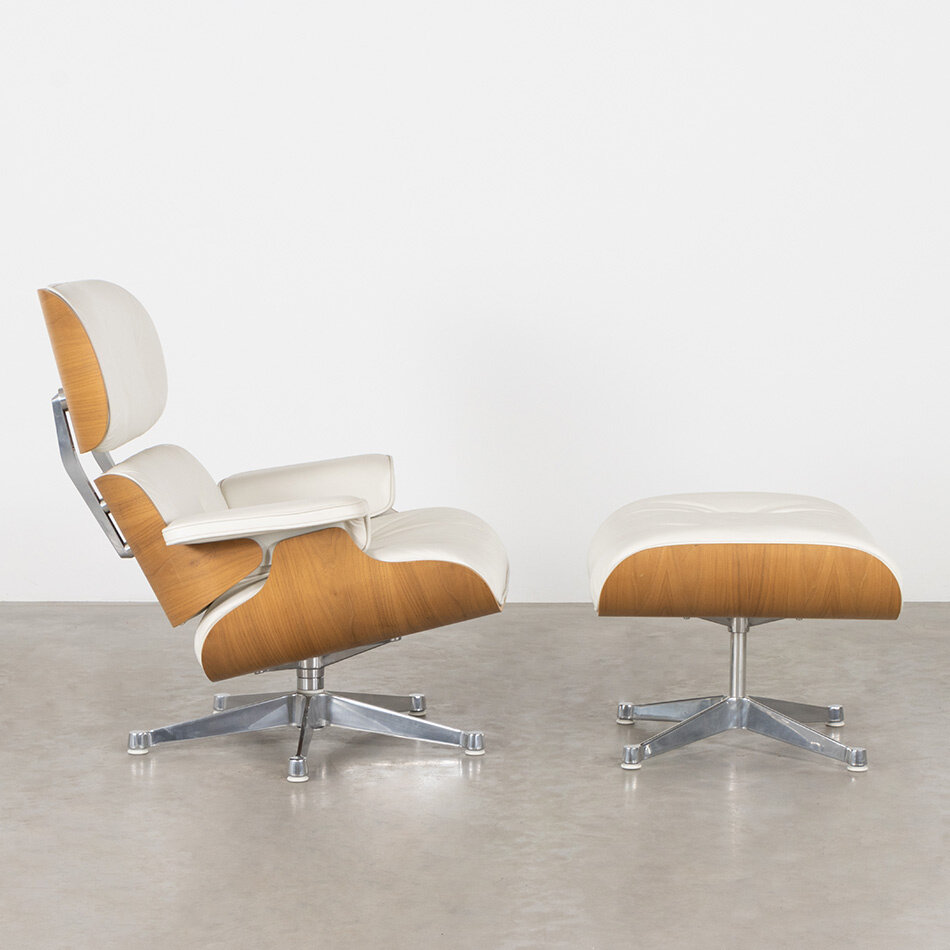 Eames lounge chair + Ottoman Jongerius editie Vitra