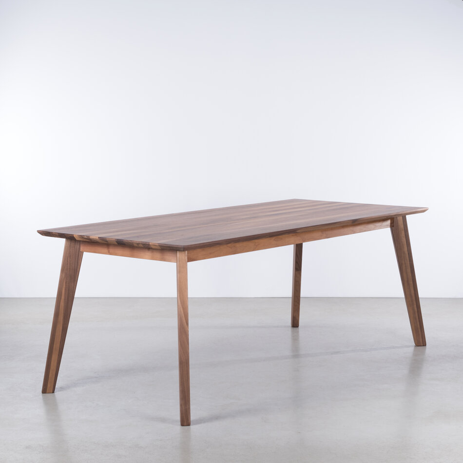 Gunni Extendable Table 180x90 +2x50 Walnut Matt Lacquered - Warehouse Sale