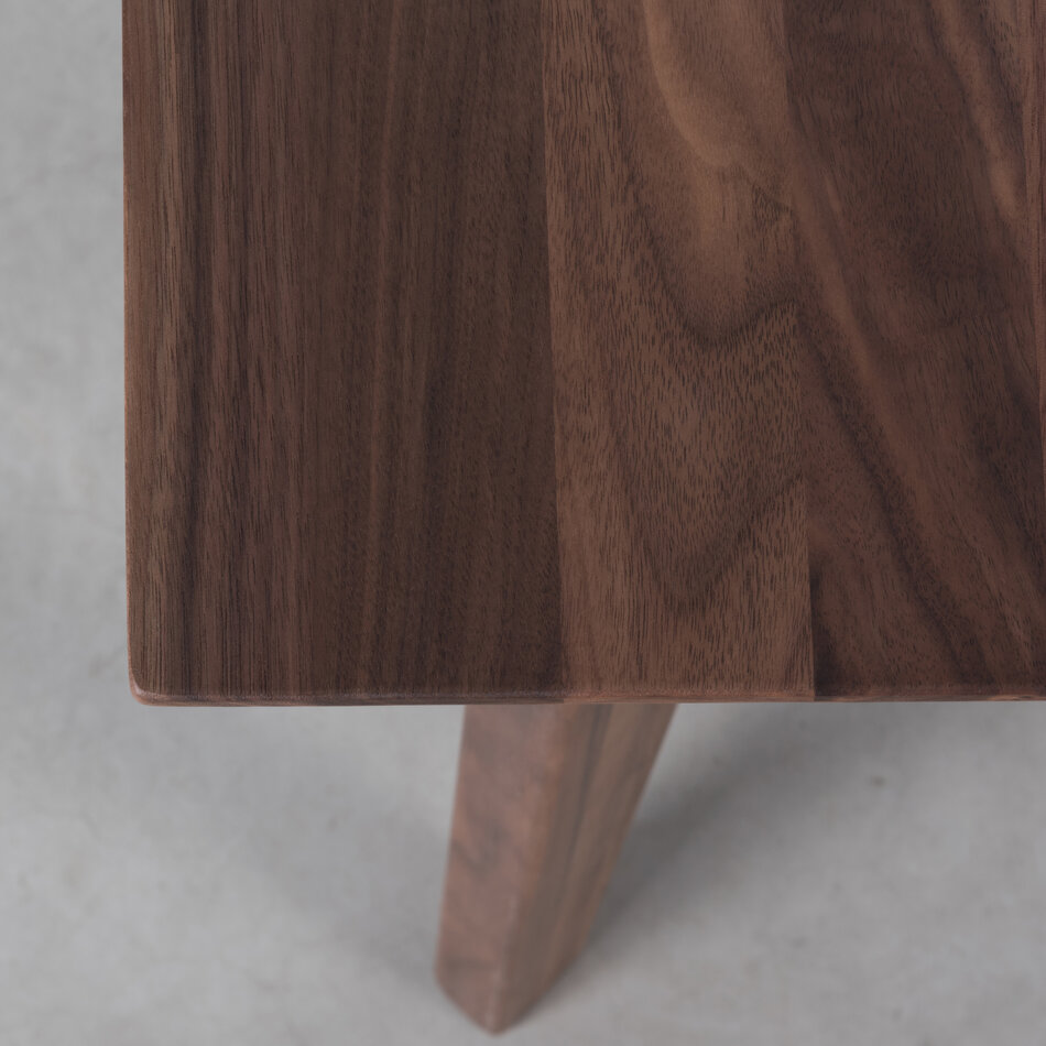 Gunni Extendable Table 180x90 +2x50 Walnut Matt Lacquered - Warehouse Sale