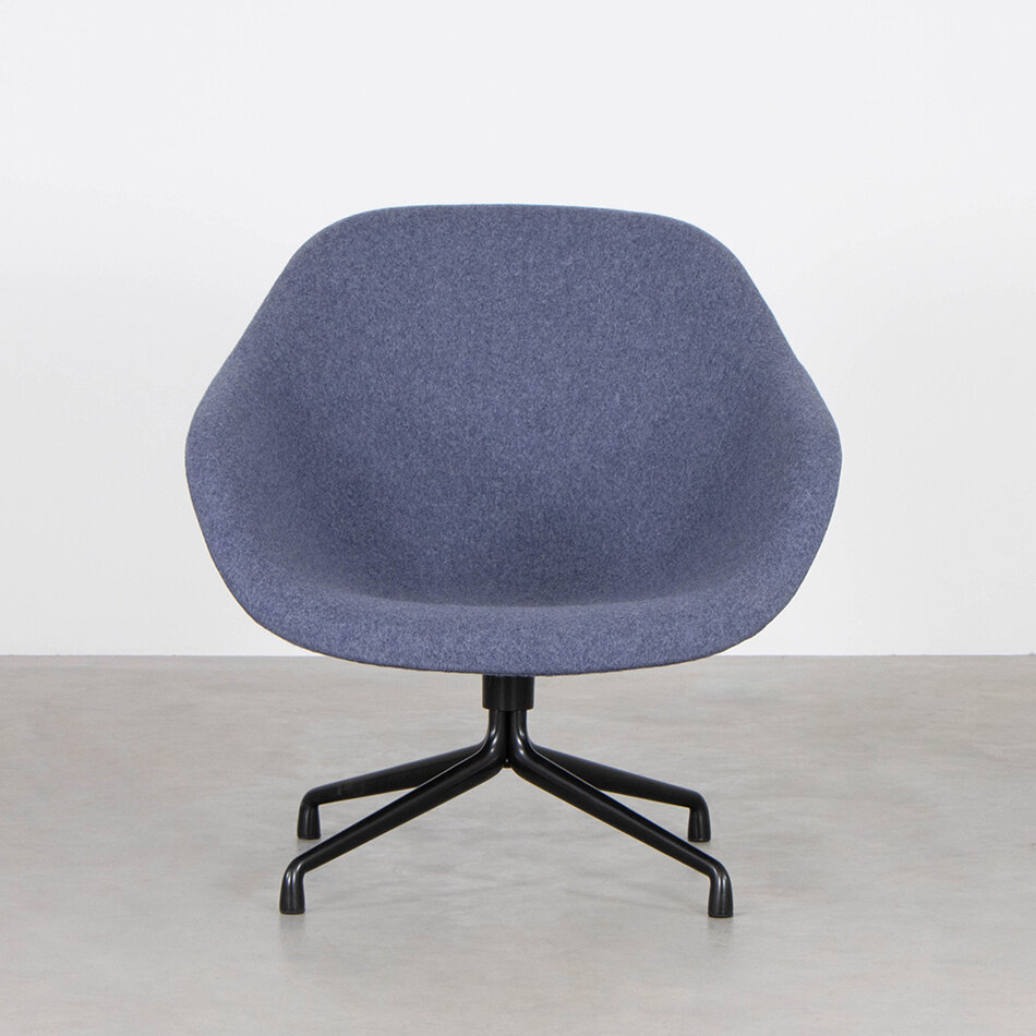 Hay About a Lounge Chair Low Armchair Blue/Grey Hee Welling