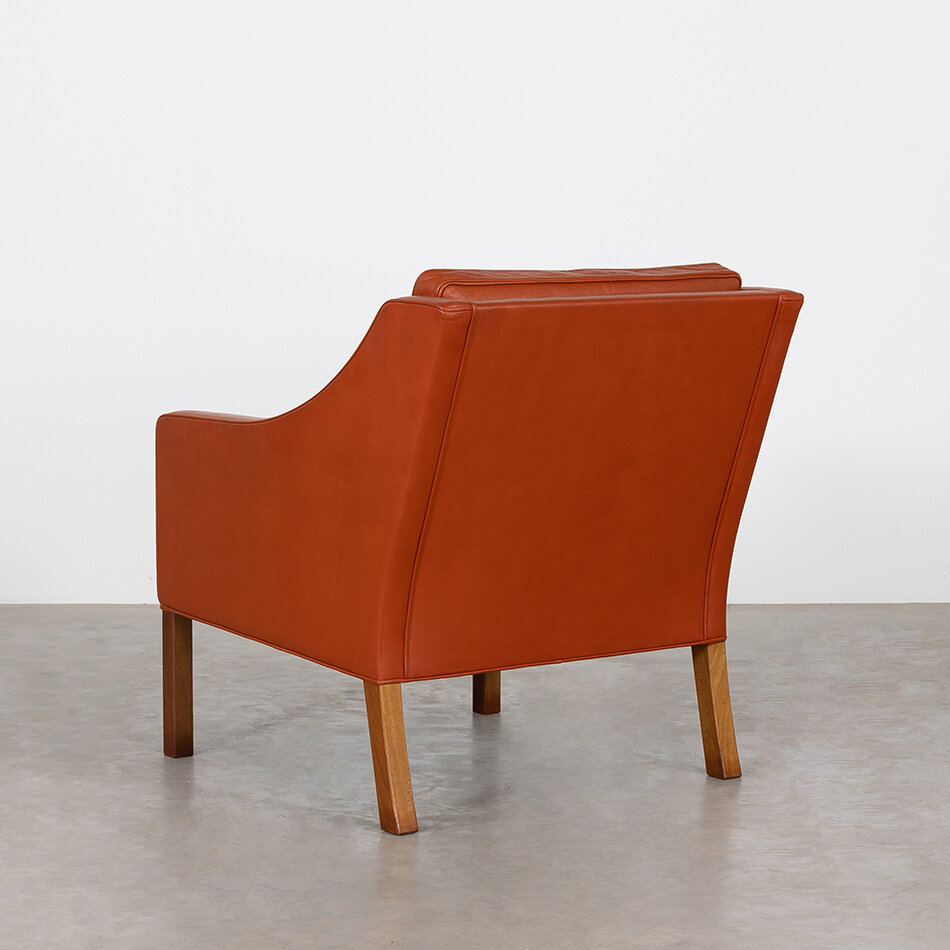 Borge Mogensen Chair Model 2207 cognac leather (B)