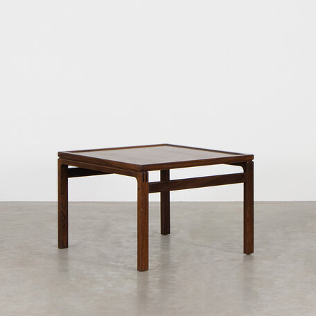 Square coffee table with beautiful finish from the 1960s