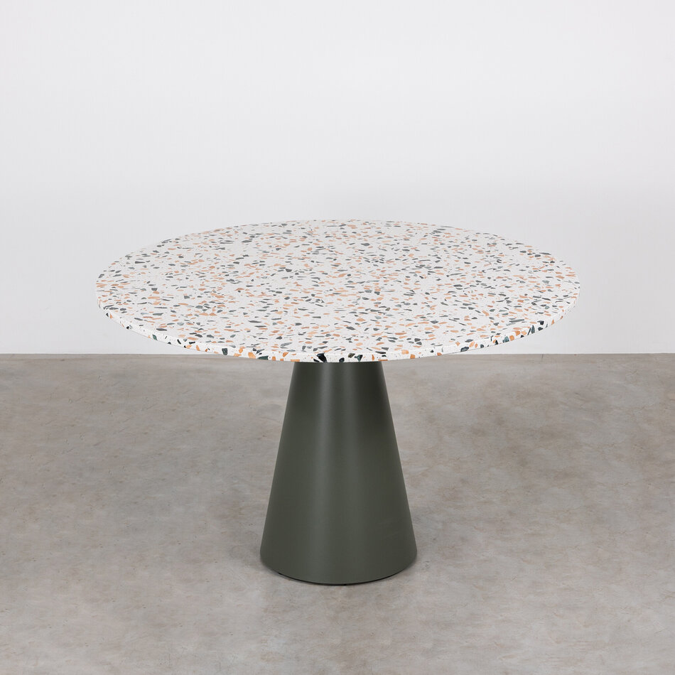 Alain Table with Round Composite Top