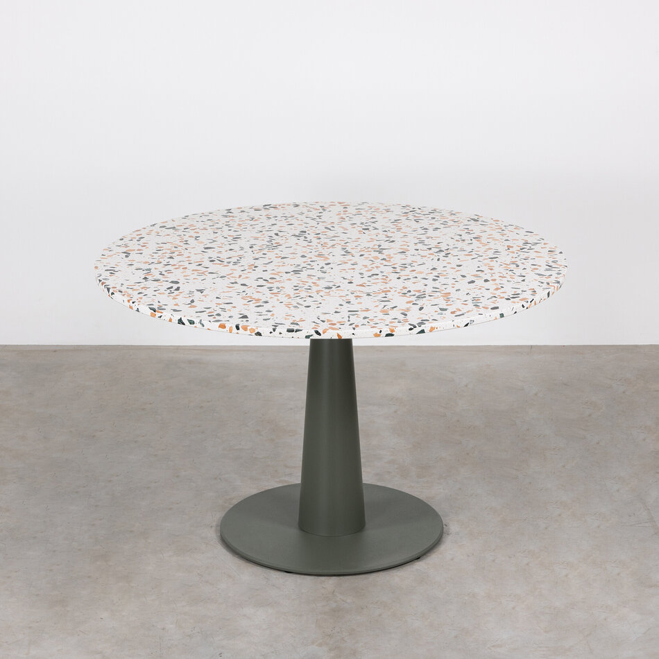 Loannis Table with Round Composite Top