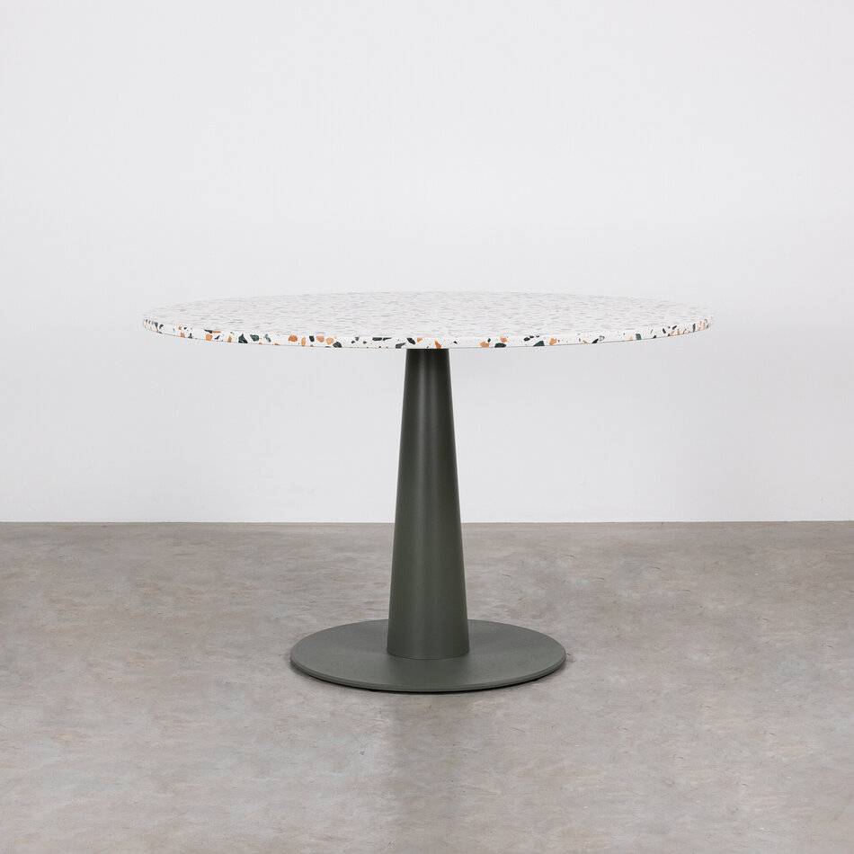 Loannis Table with Round Composite Top