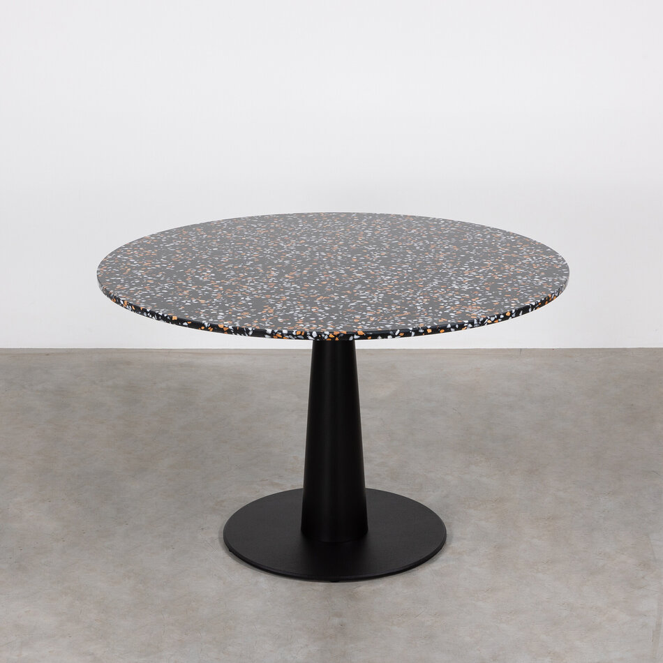 Loannis Table with Round Composite Top