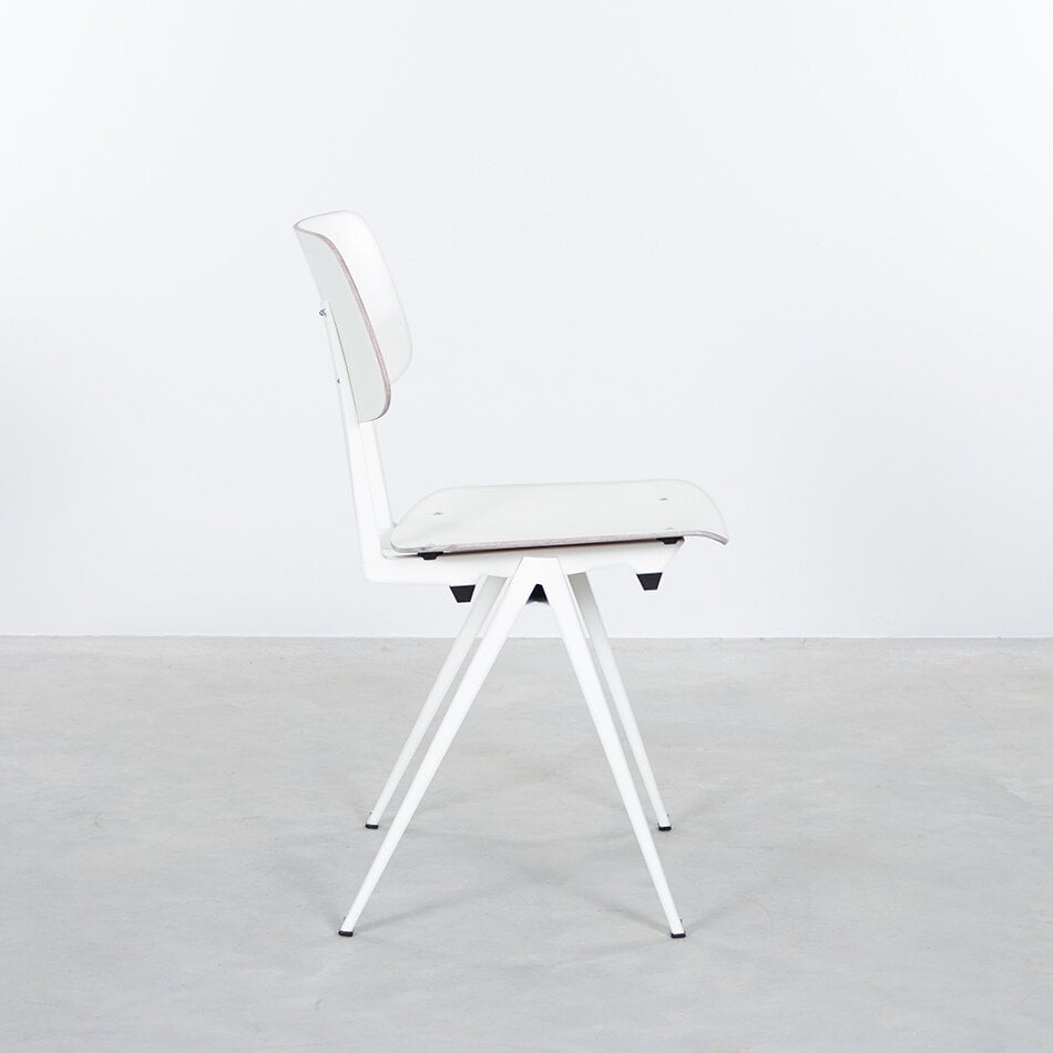 Galvanitas S21ST Stackable School Chair White (RAL 9010) / White Backrest and Seat