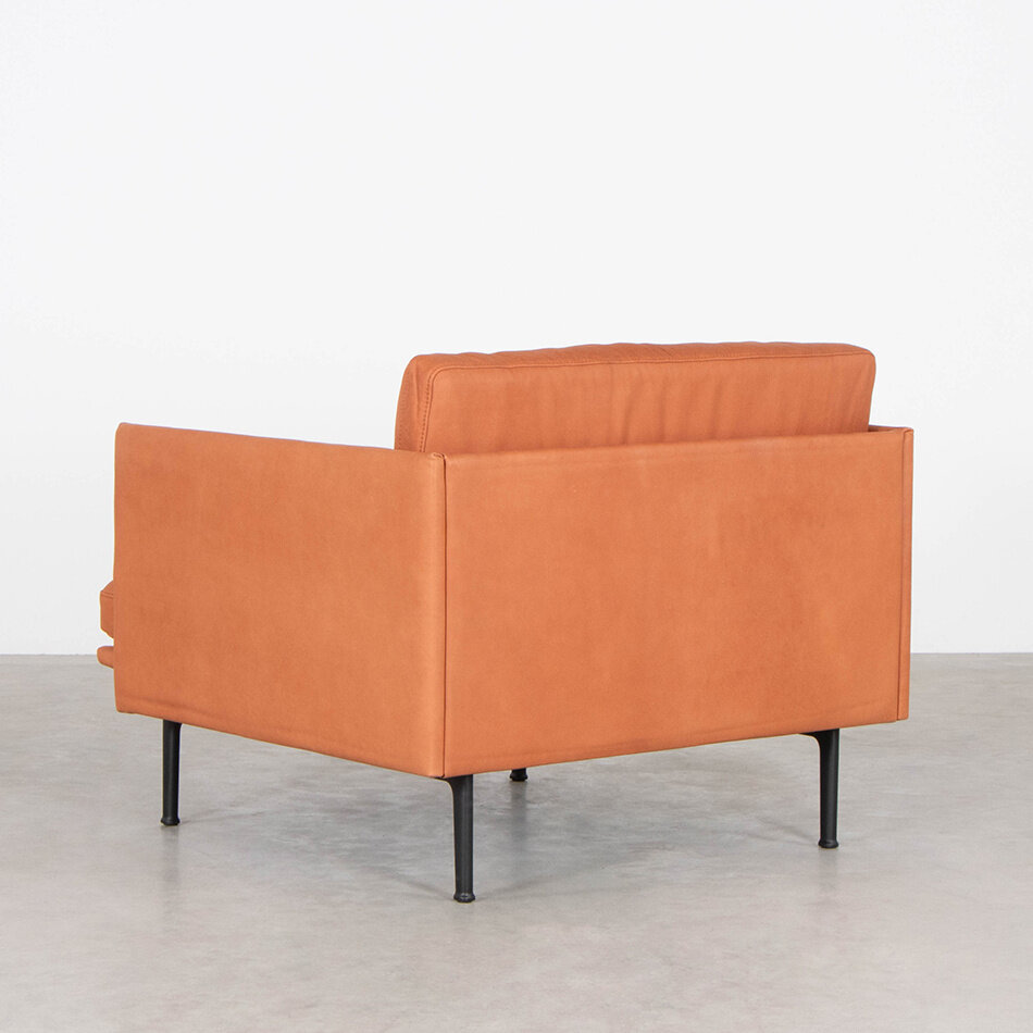 Muuto Outline fauteuil cognac leer Anderssen en Voll