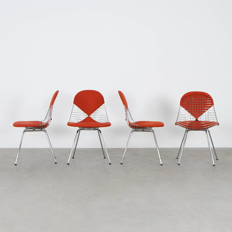 Eames DKR Stoel - Rood Hopsak