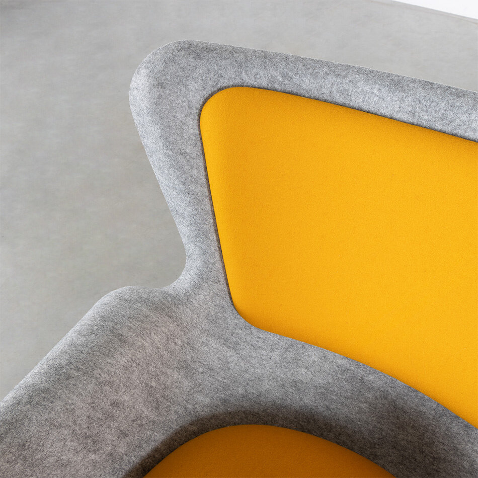 Spettr Fauteuil V1 opdek Kvadrat stof - Magazijnsale