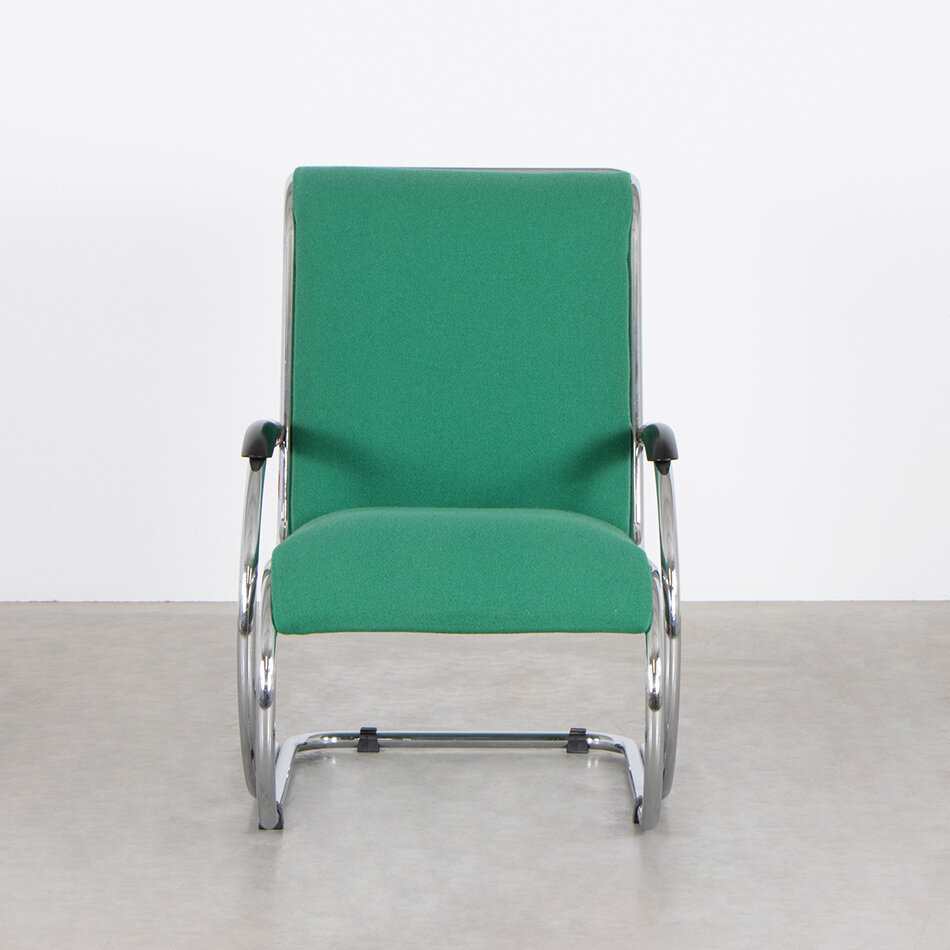 Paul Schuitema PS 1 fauteuil Tonus 621 groen Dutch Originals