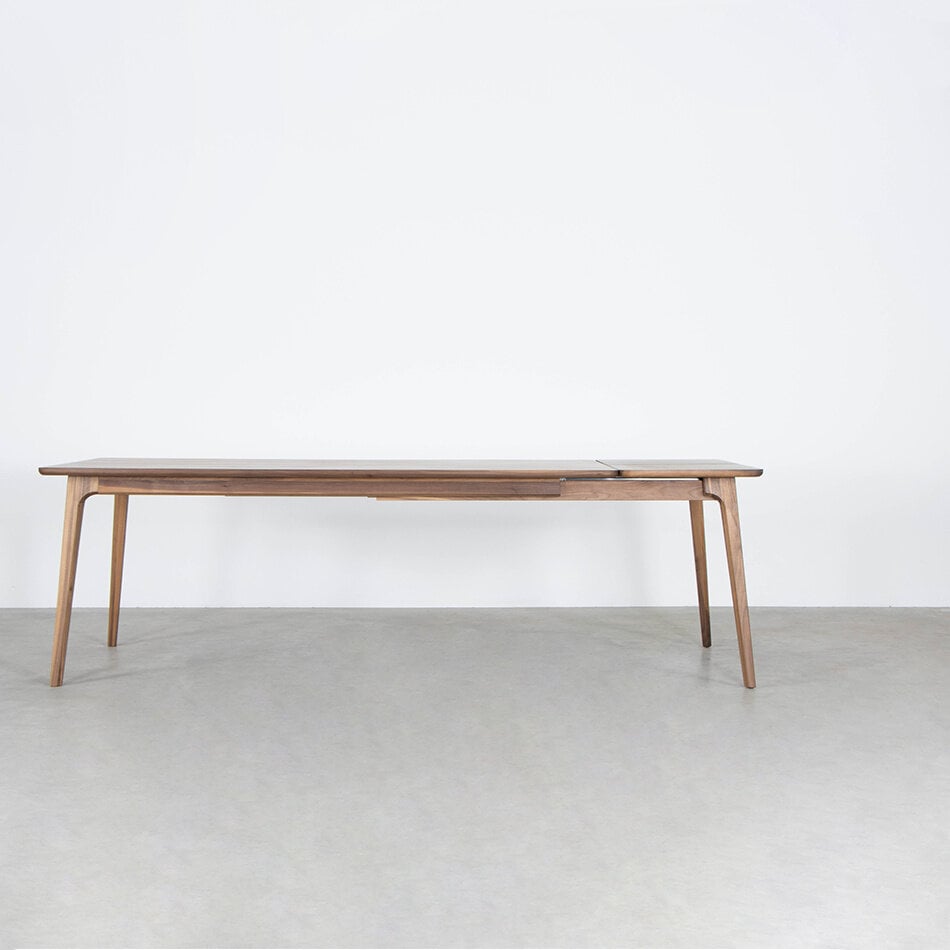 Fjerre Tafel Uitschuifbaar (vanuit zijkant) 200x90+(2x50)Walnoot geolied - Magazijnsale