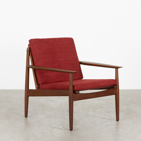 Svend Age Eriksen Teak Lounge Chair Glostrup Møbelfabrik