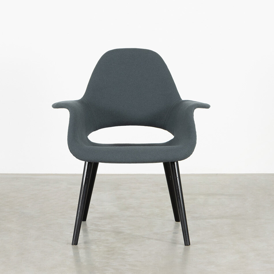 Eames Organic chair donkergrijs Vitra