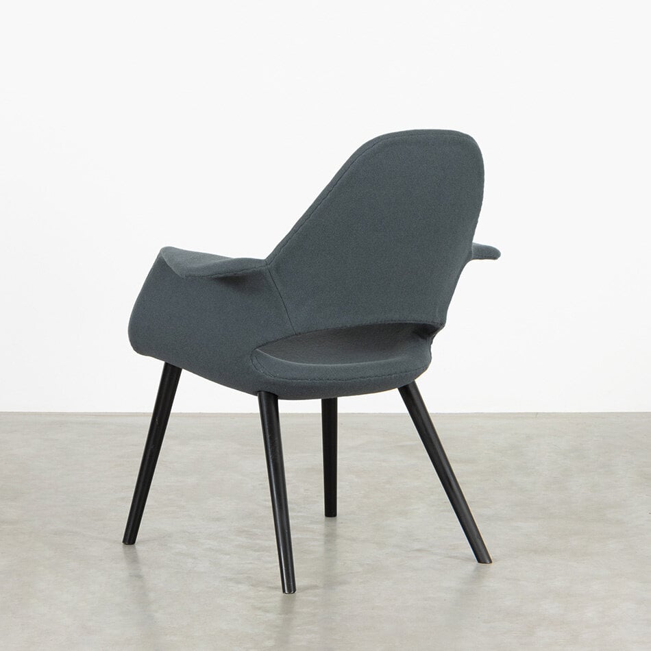 Eames Organic chair donkergrijs Vitra