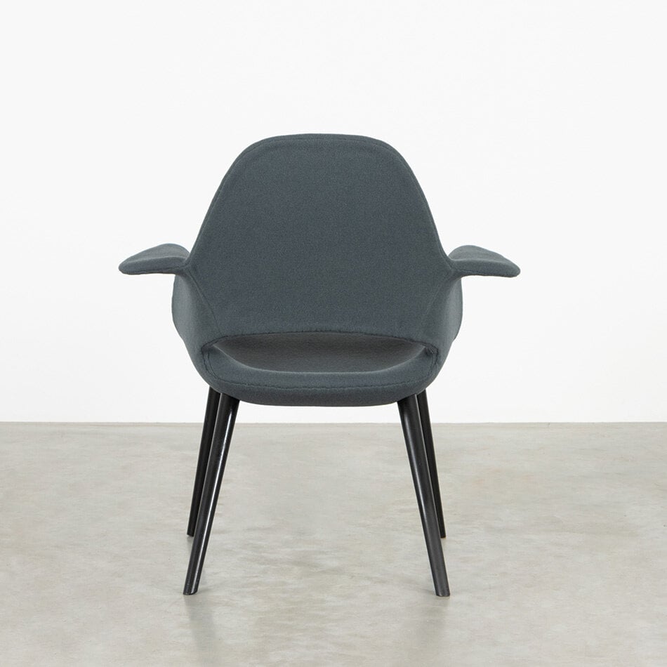 Eames Organic chair donkergrijs Vitra