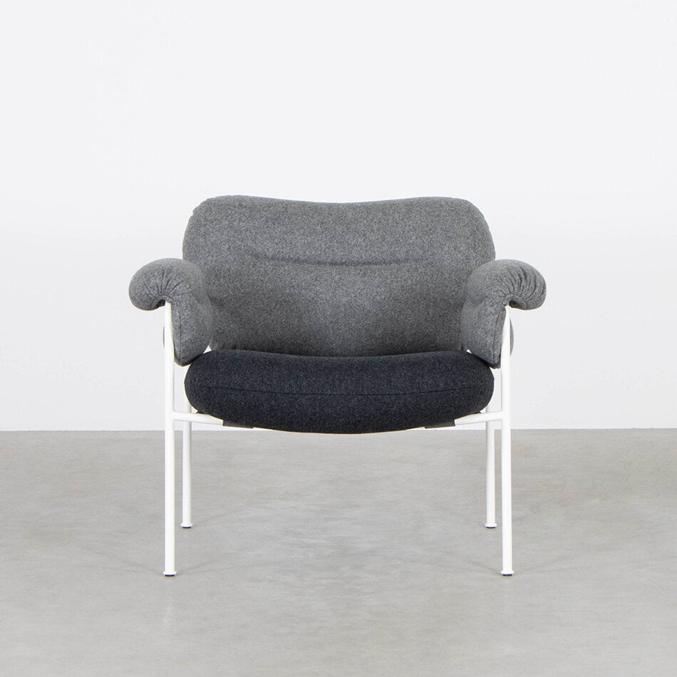 Fogia Bollo fauteuil grijs Kvadrat Divina Andreas Engesvik