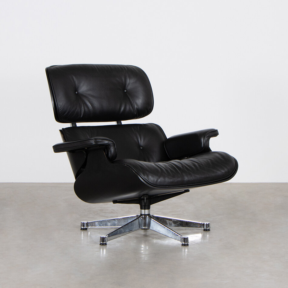 Eames lounge chair zwart Vitra