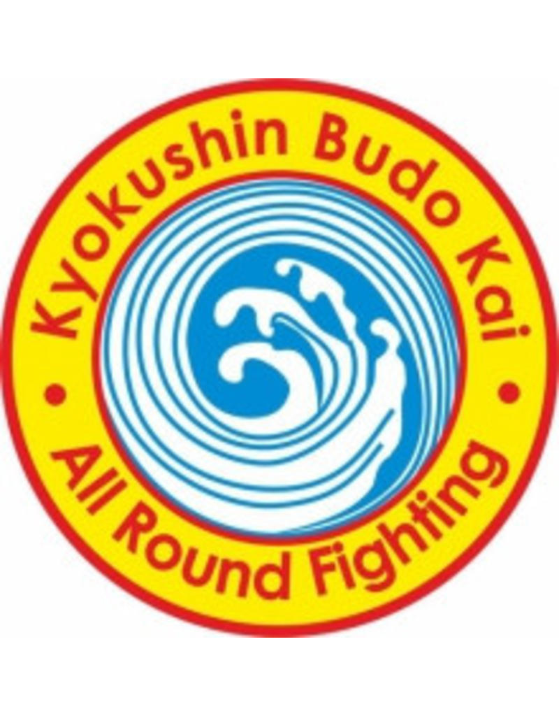 ISAMU Kyokushin Budokai All Round Fighting logo embroidery