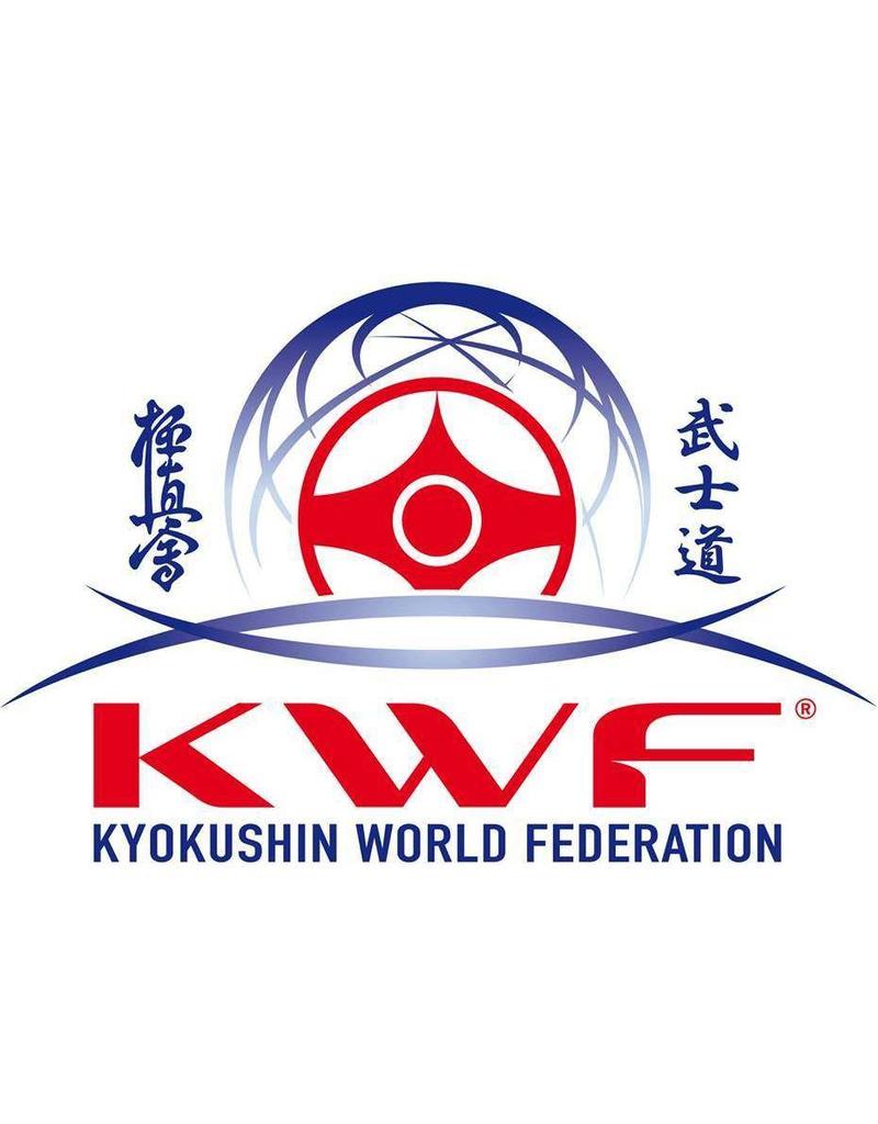 ISAMU Kyokushin World Federation logo embroidery