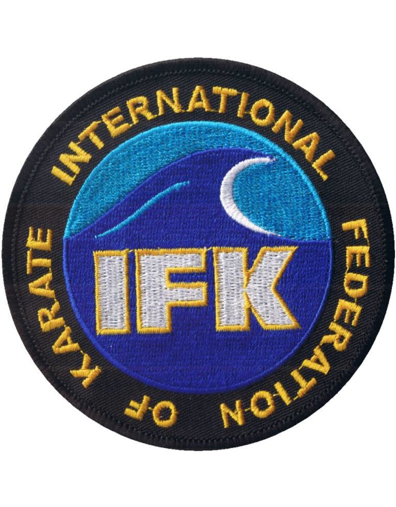 ISAMU INTERNATIONAL FEDERATION OF KARATE (IFK) LOGO EMBROIDERY