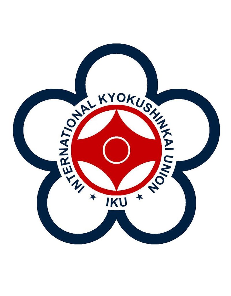 ISAMU IKU INTERNATIONAL KYOKUSHINKAI UNION  LOGO EMBROIDERY