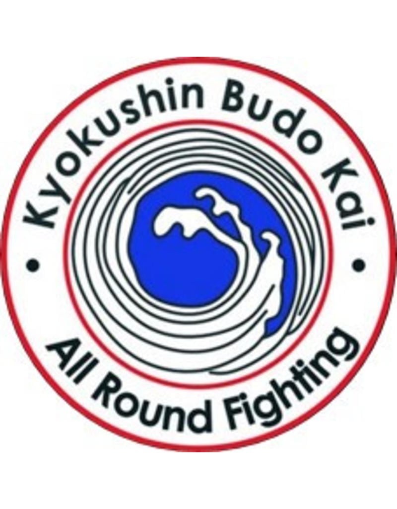 ISAMU IBK KYOKUSHINKAI BUDOKAI - ALL ROUND FIGHTING LOGO BORDURING