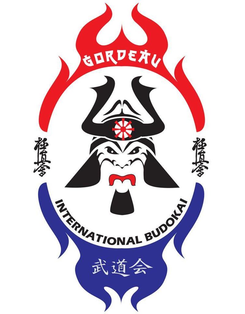 ISAMU INTERNATIONAL BUDOKAI KARATE ORGANIZATION LOGO BORDURING