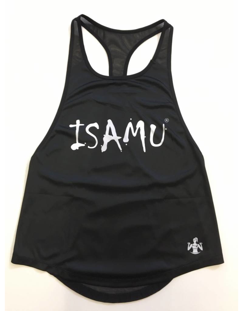 ISAMU Isamu Swing Fit Sport Top - Zwart-SALE!!