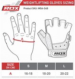 RDX SPORTS Gym glove Armara red stone Woman