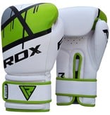 RDX SPORTS (Kick)Boks handschoenen F7 - Groen, rood en blauw