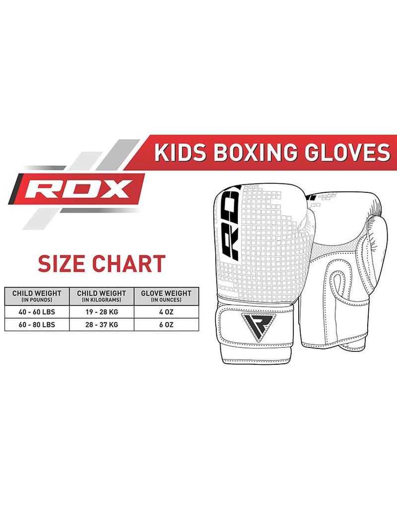 RDX SPORTS (Kick)Boxing Glove Kids - black/green